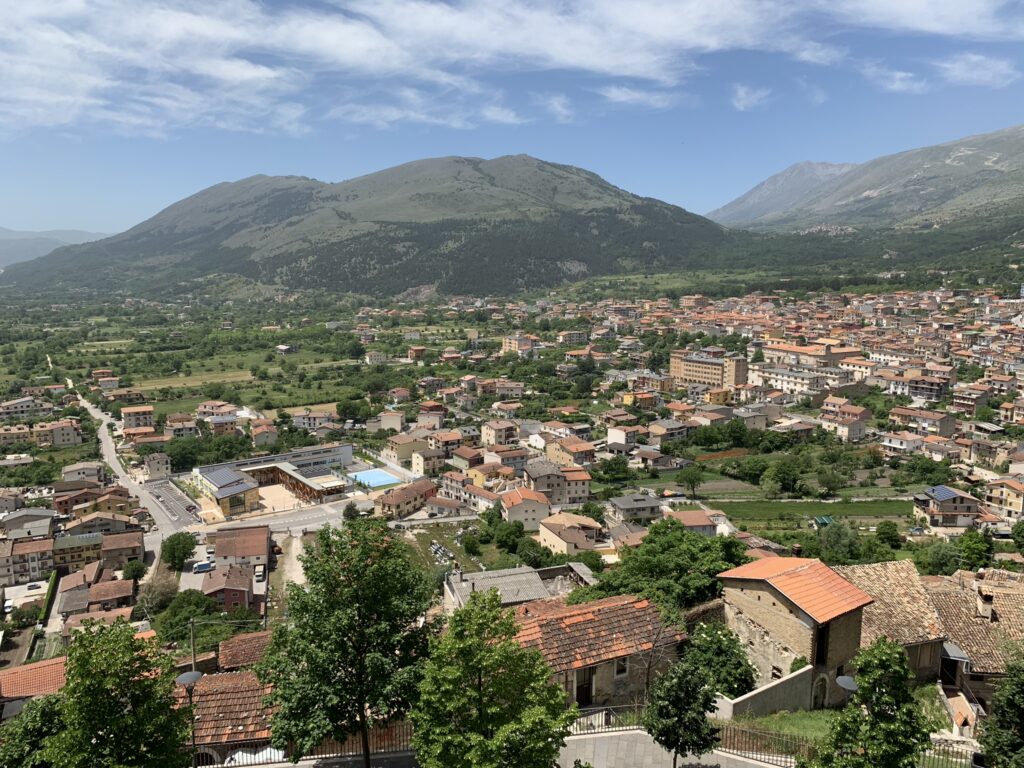 Vista dal Castello Piccolomini